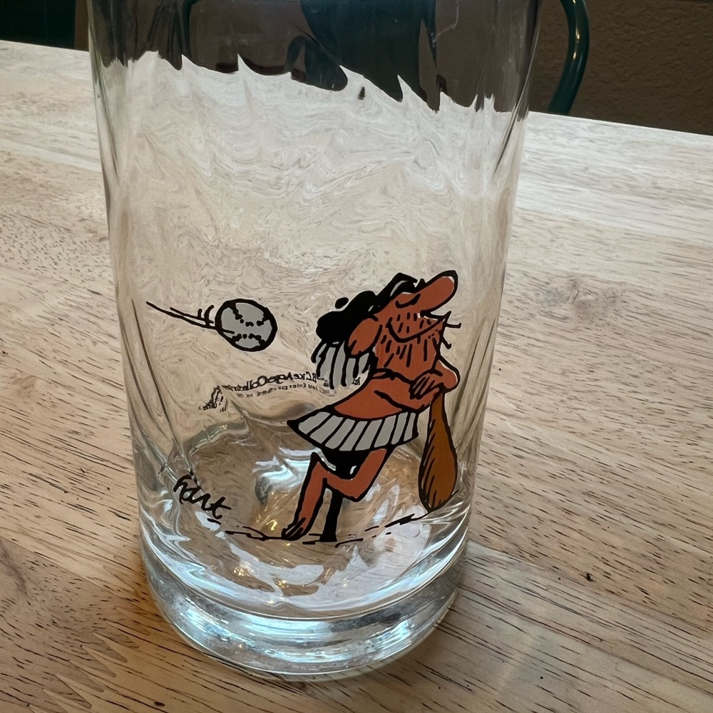 Vintage Arby’s B.C. Ice Age Collector Series glass